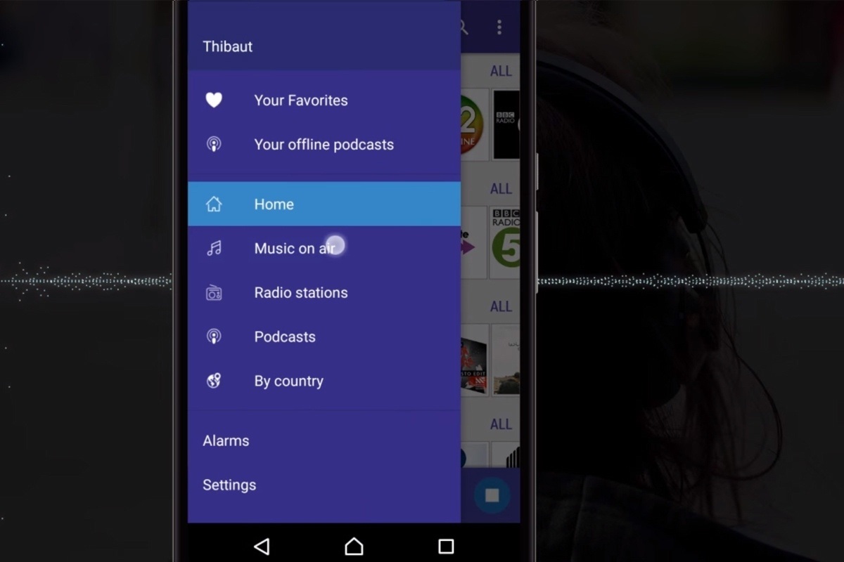 Radioline app Play Store video preview