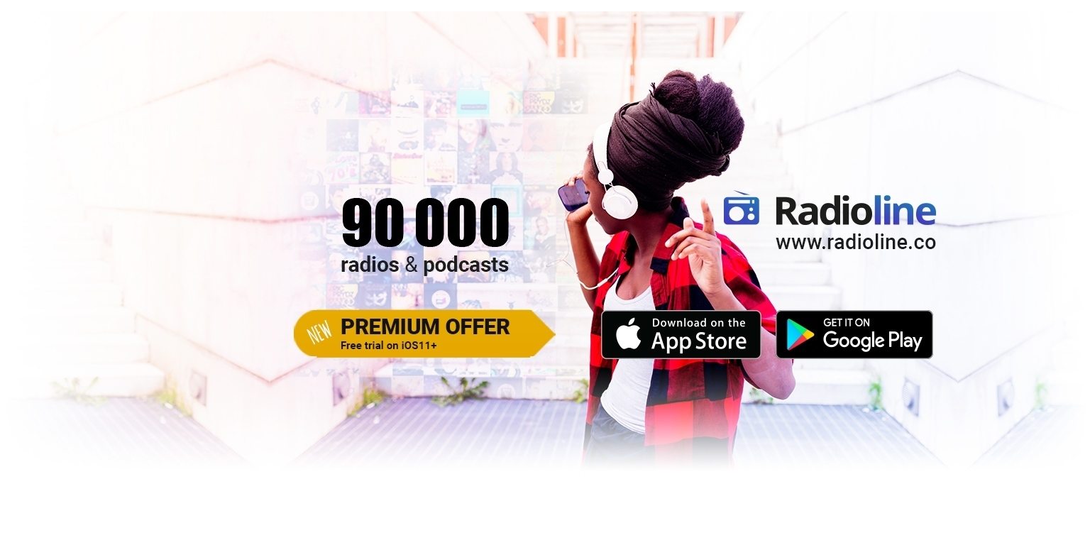 Radioline Linkedin banner example for premium offer