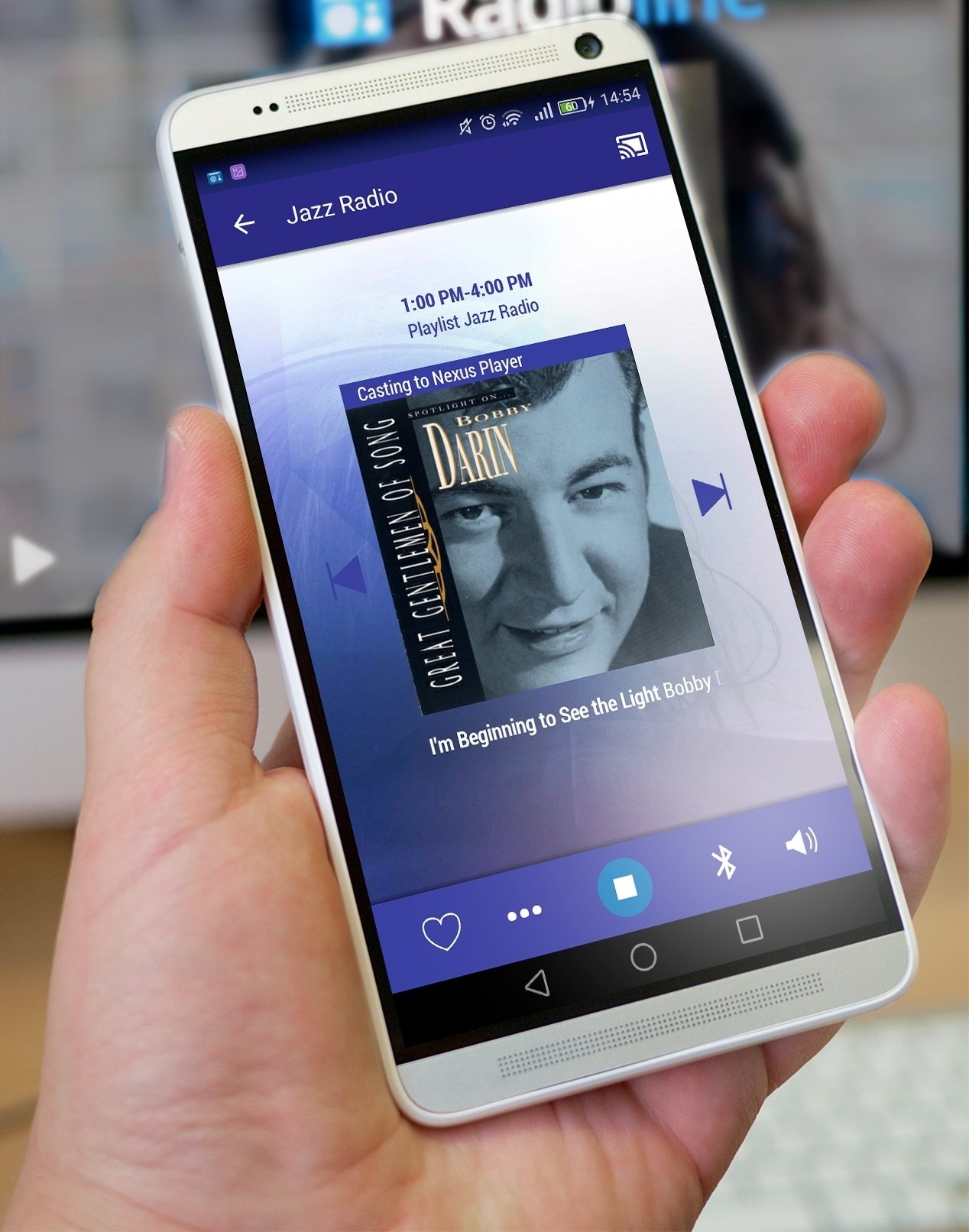 Radioline Android mobile app casting