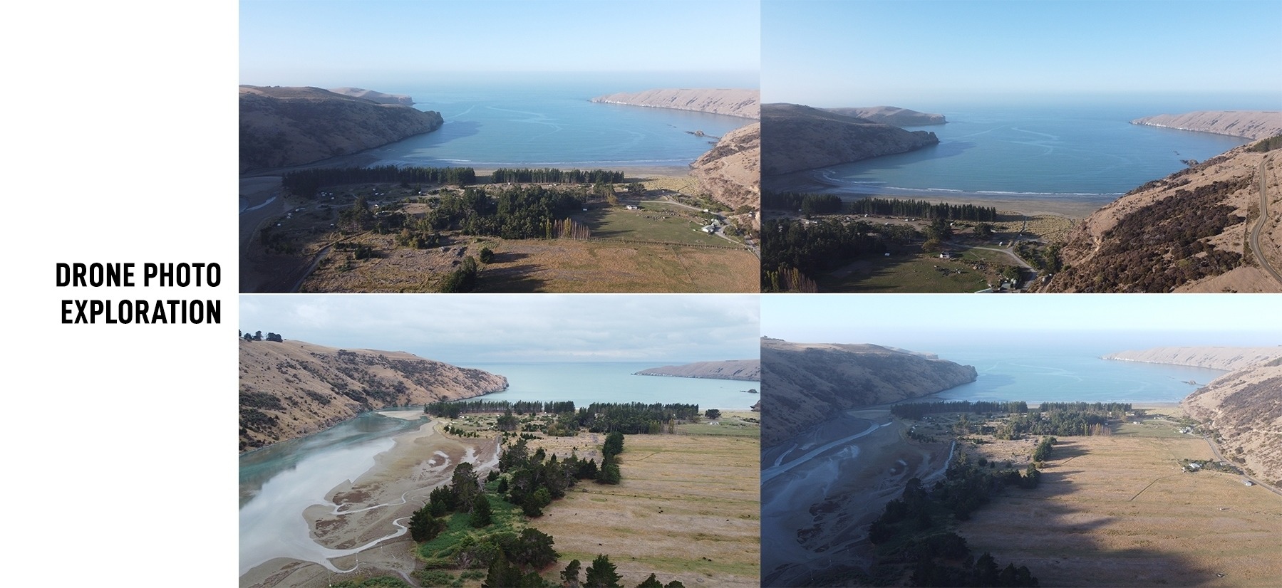 Exploration by drone flight of the best point of view