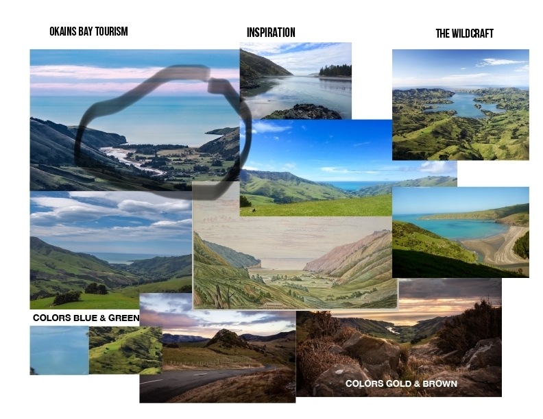 Mood board/inspiration pag 2 for the logo