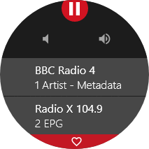 Android Wear app for client screen