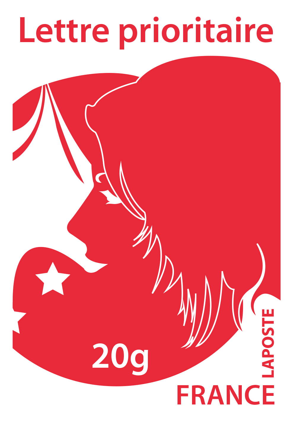 La Poste french stamp redesign